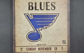 St Louis Blues Sports Sign