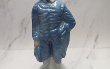 Vintage Porcelain Figurine Young Boy
