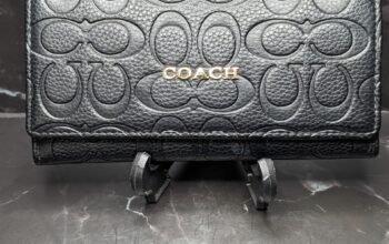 Black Coach Wallet