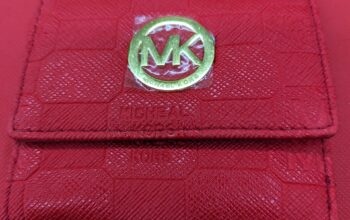 Luxury Red Mk Wallet