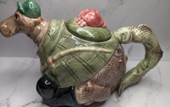 RARE 2003 Omnibus Fitz and Floyd Teapot Camel