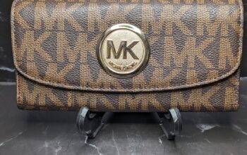 Brown Mk Wallet
