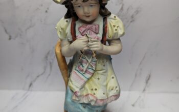Girl on chair Figure