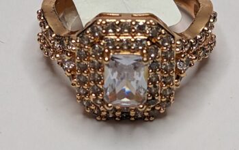 Simulated Diamond Ring