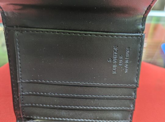 Brown/Black Louis Vuitton Wallet