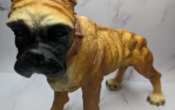 Boxer Dog Figure