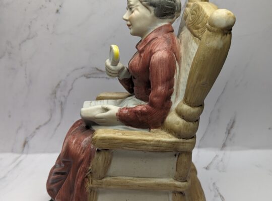 Ceramic Grandma in a Rocking Chair
