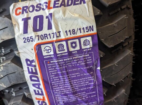 Brand New Set of Crossleader 265/70R17 LT Tir