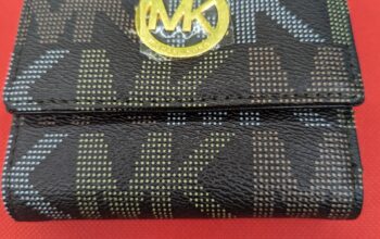 Gold/Brown Mk Wallet