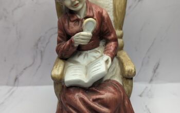 Ceramic Grandma in a Rocking Chair