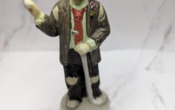 Hobo Clown Golfer from Emmett Kelly Miniature