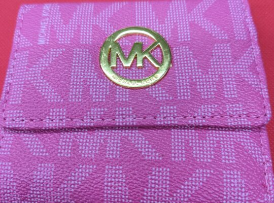 Pink Mk Wallet