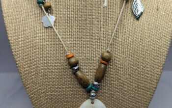 Necklace With Leafs n Stars