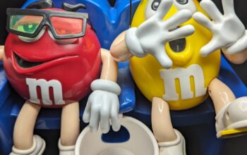 M&M’s At The Movies in 3-D Limited Edition Ca