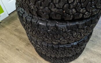 245/70R17 BFG KO2 Tires on Jeep Rims