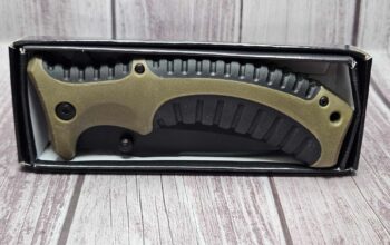 Tan Pocket Knife