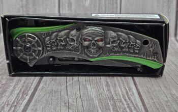 Skull Pocket Knife