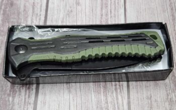 Green Pocket Knife